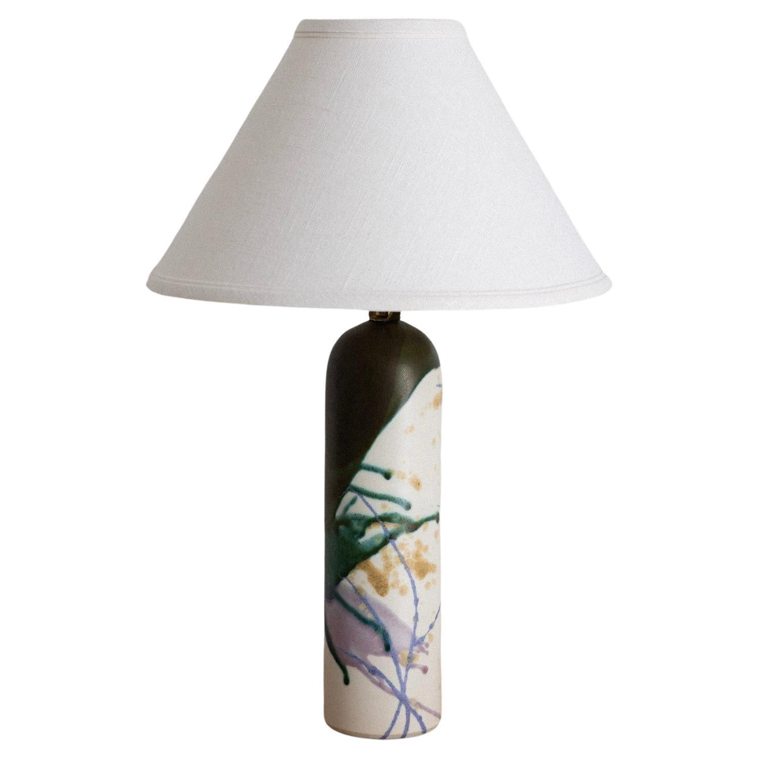 Post Modern Studio Pottery Ceramic Lamp