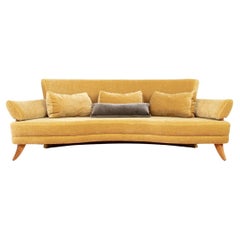 Post Modern Style Mohair Sofa 