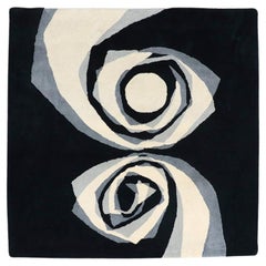 Post Modern "Sunhooks" Abstract Wool Tapestry Wall Art