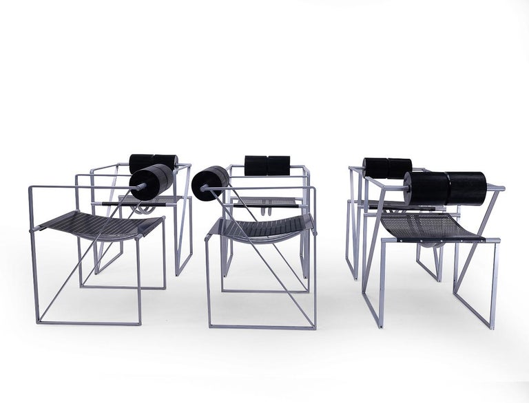 Post Modern Swiss Design Seconda Chairs by Mario Botta for Alias, 1980s 5