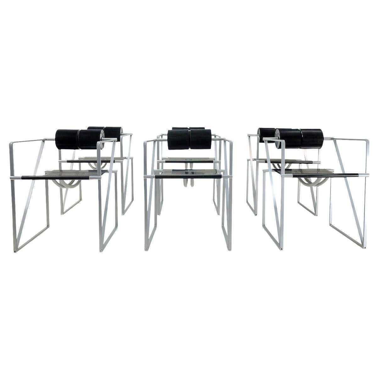 Post Modern Swiss Design Seconda Chairs by Mario Botta for Alias, 1980s
