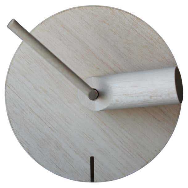 Post Modern Table Clock, 1980s For Sale at 1stDibs