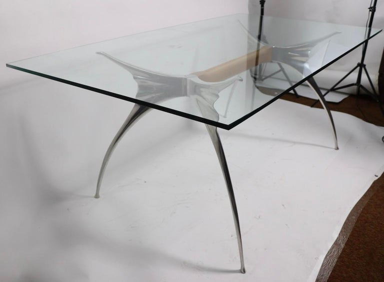 Postmodern Table Desk Bernard Dequet for Protis, France at 1stDibs