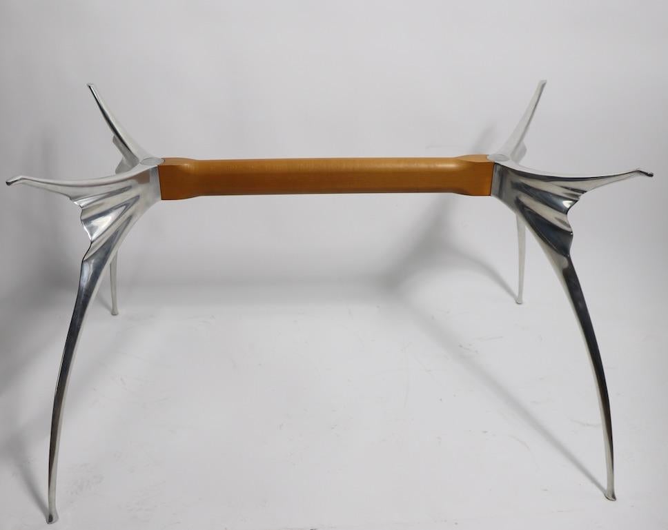 20th Century Postmodern Table Desk Bernard Dequet for Protis, France