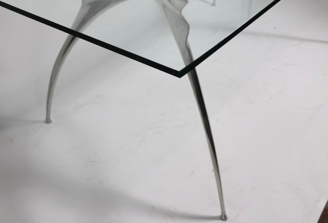 Postmodern Table Desk Bernard Dequet for Protis, France 2