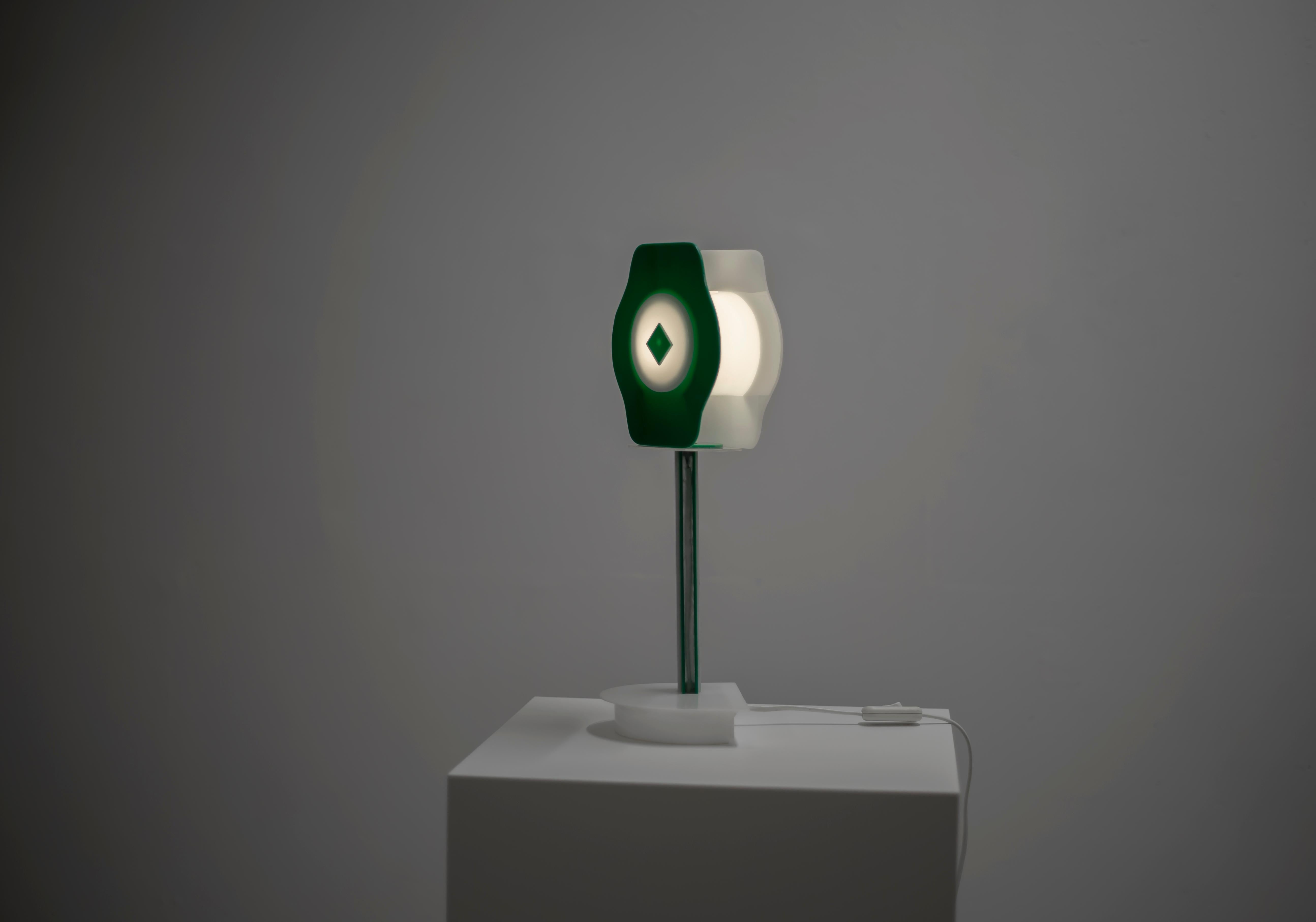 Postmodern Table Lamp, Sweden, 1980s In Excellent Condition For Sale In Oslo, NO