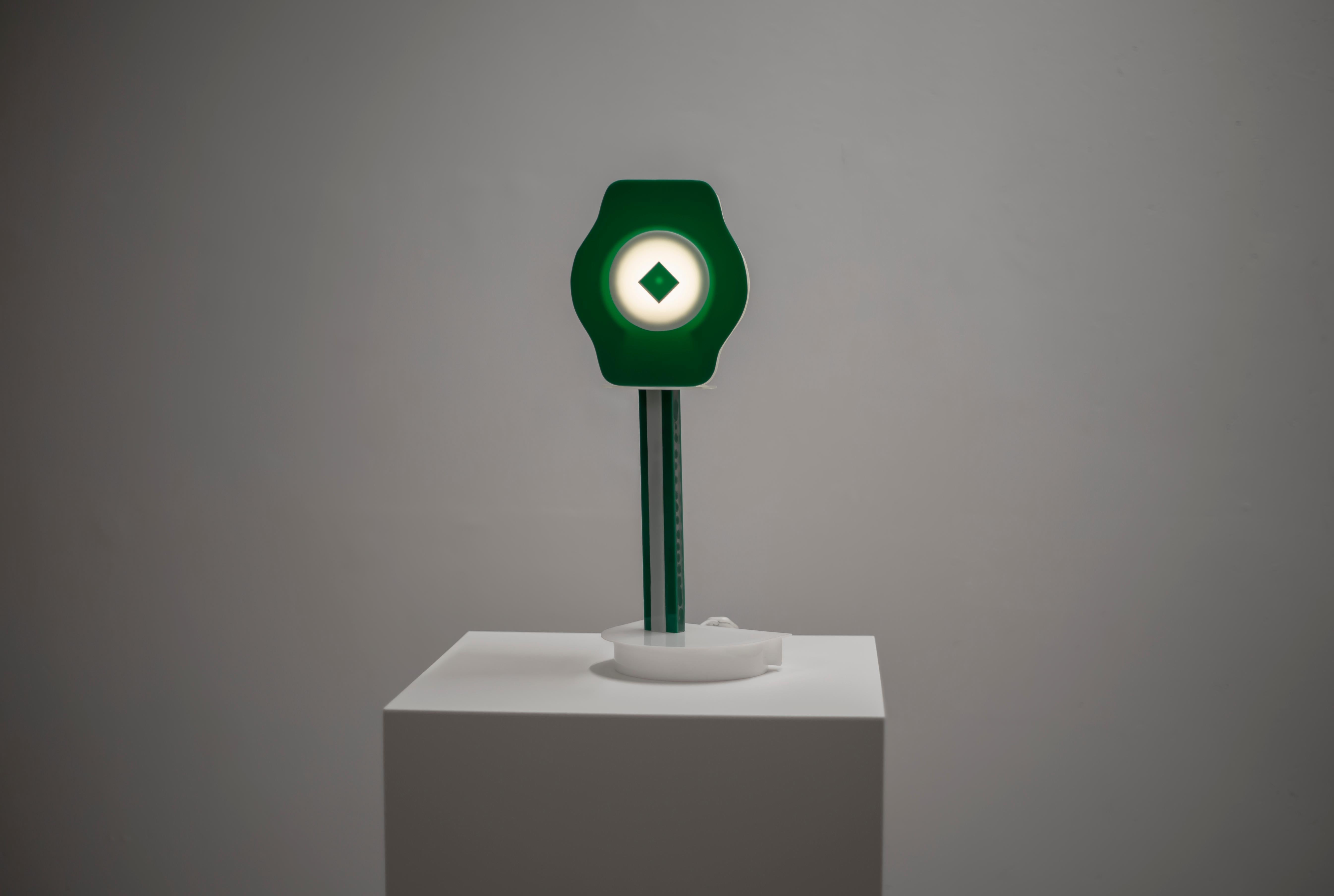 Late 20th Century Postmodern Table Lamp, Sweden, 1980s For Sale