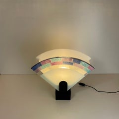 Lampada da tavolo postmoderna di Zonca, anni '80