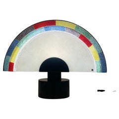 Lampada da tavolo postmoderna di Zonca, anni '80