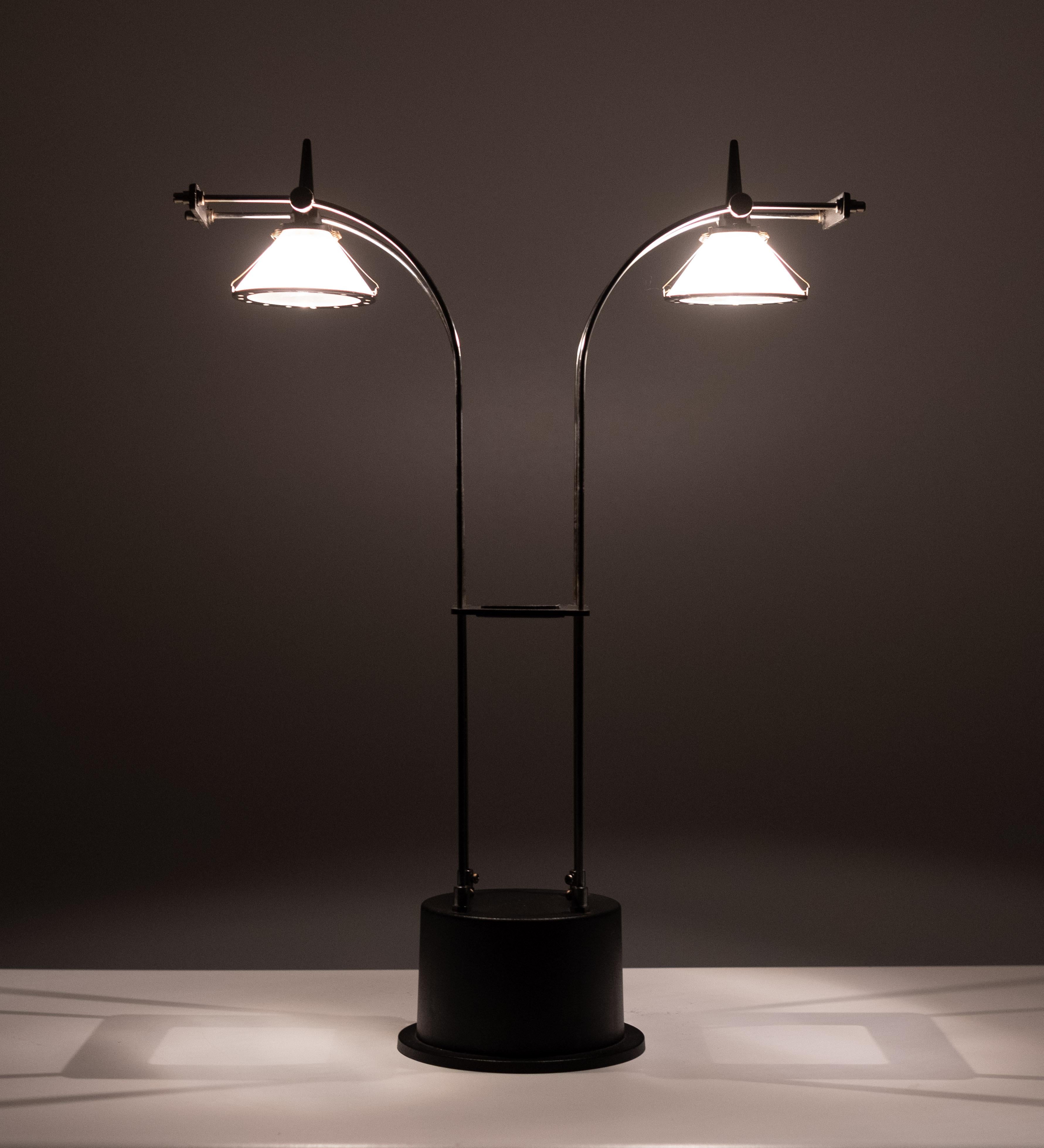 Lampe de table postmoderne Fuder Allemagne des années 1980  en vente 5