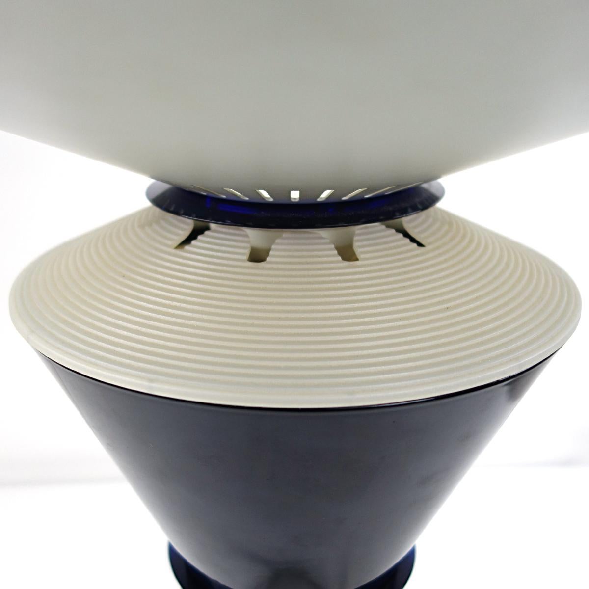 Metal Postmodern Table Lamp Giada Designed by Pier Giuseppe Ramella for Arteluce
