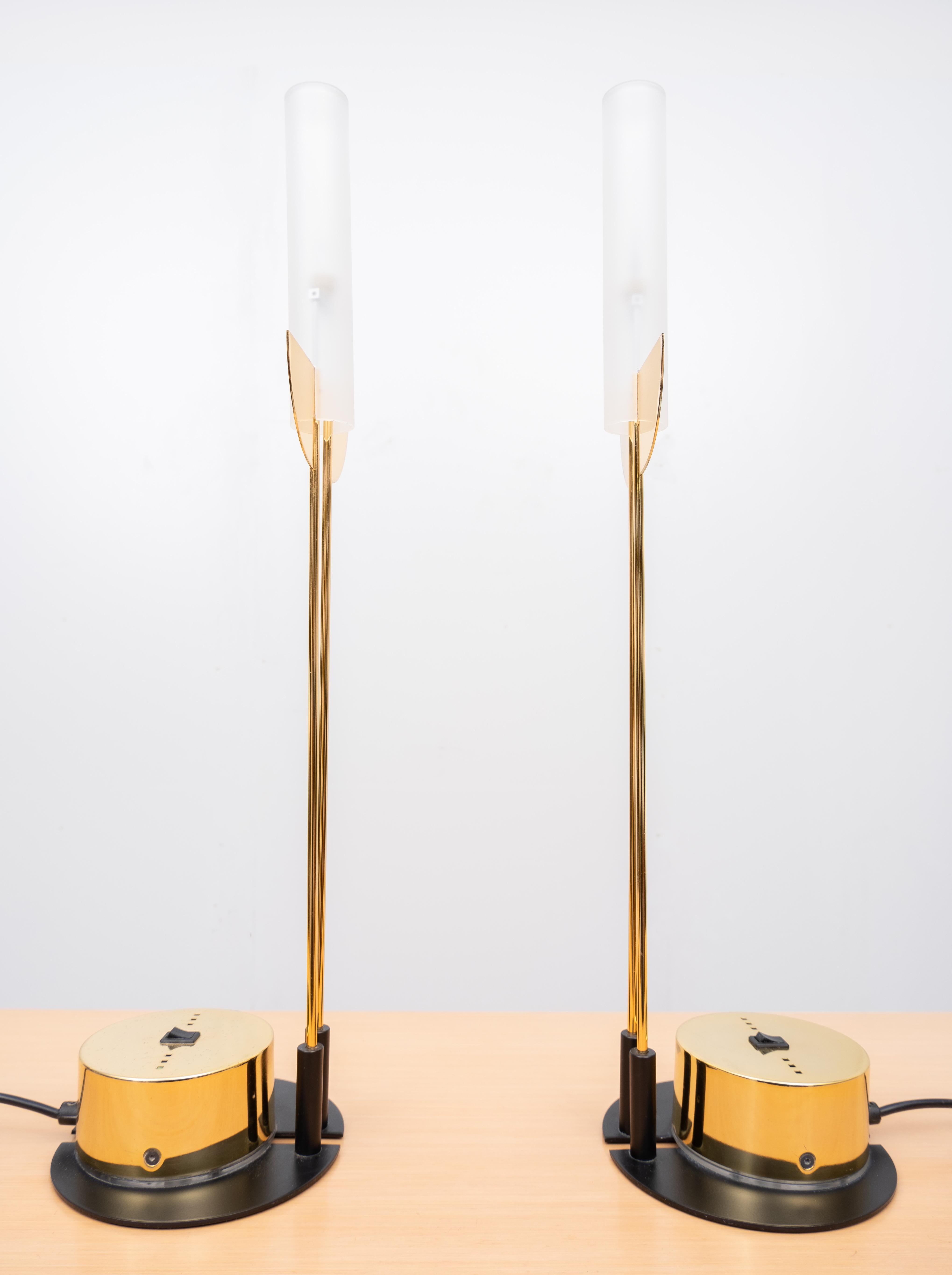 Lampes de table postmodernes Italie des années 1980 attribuées à Giorgetti en vente 8