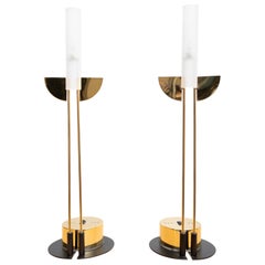 Lampes de table postmodernes Italie des années 1980 attribuées à Giorgetti