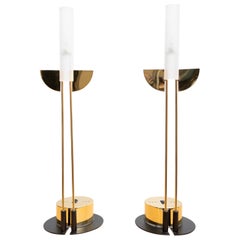 Postmodern Table Lamps Italy 1980s Attributed Giorgetti 