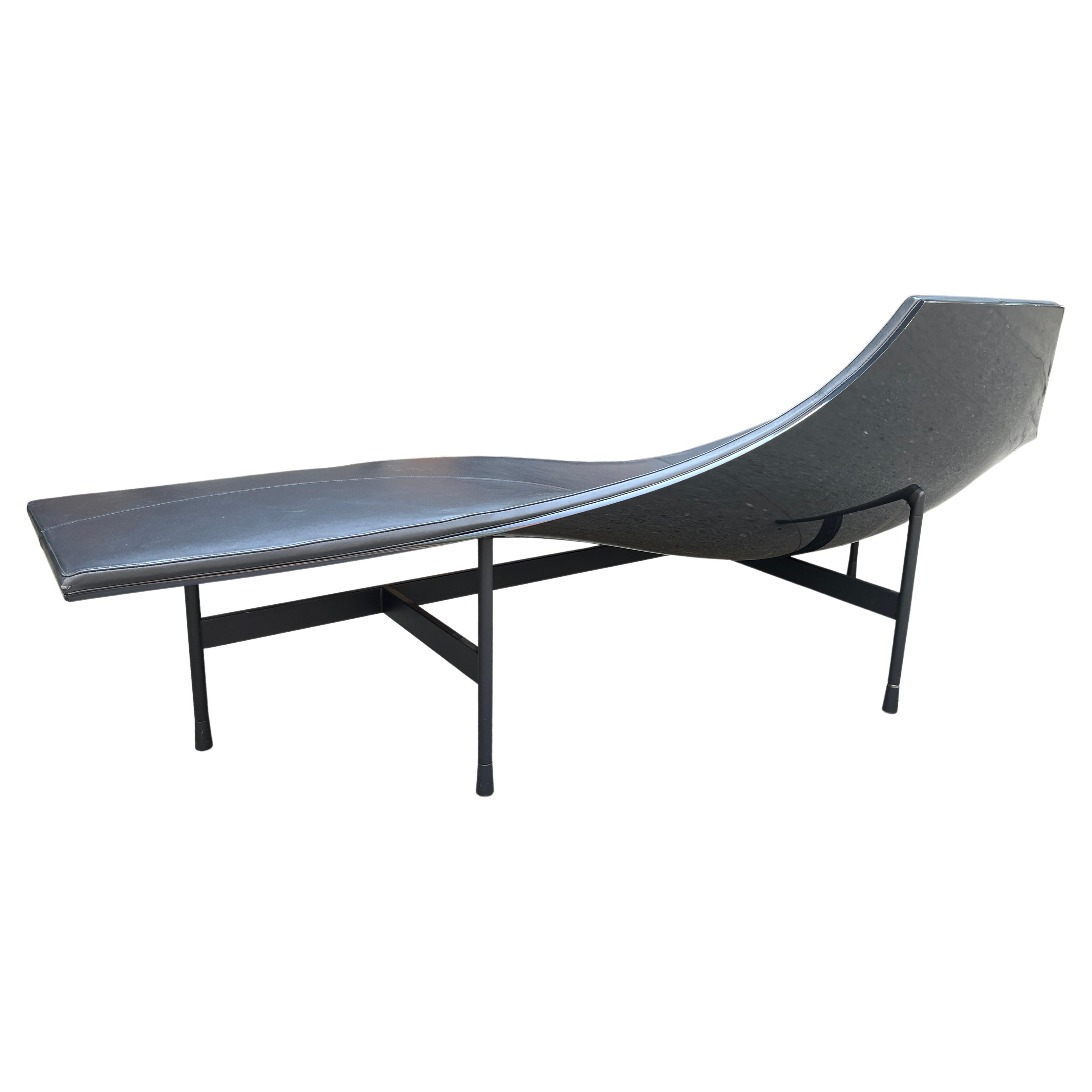 Steel Post-Modern Terminal 1 Chaise Lounge Chair by B&B Italia