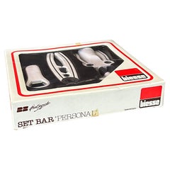 Post-Modern Three Piece Bar Set by Biesse / New in Box