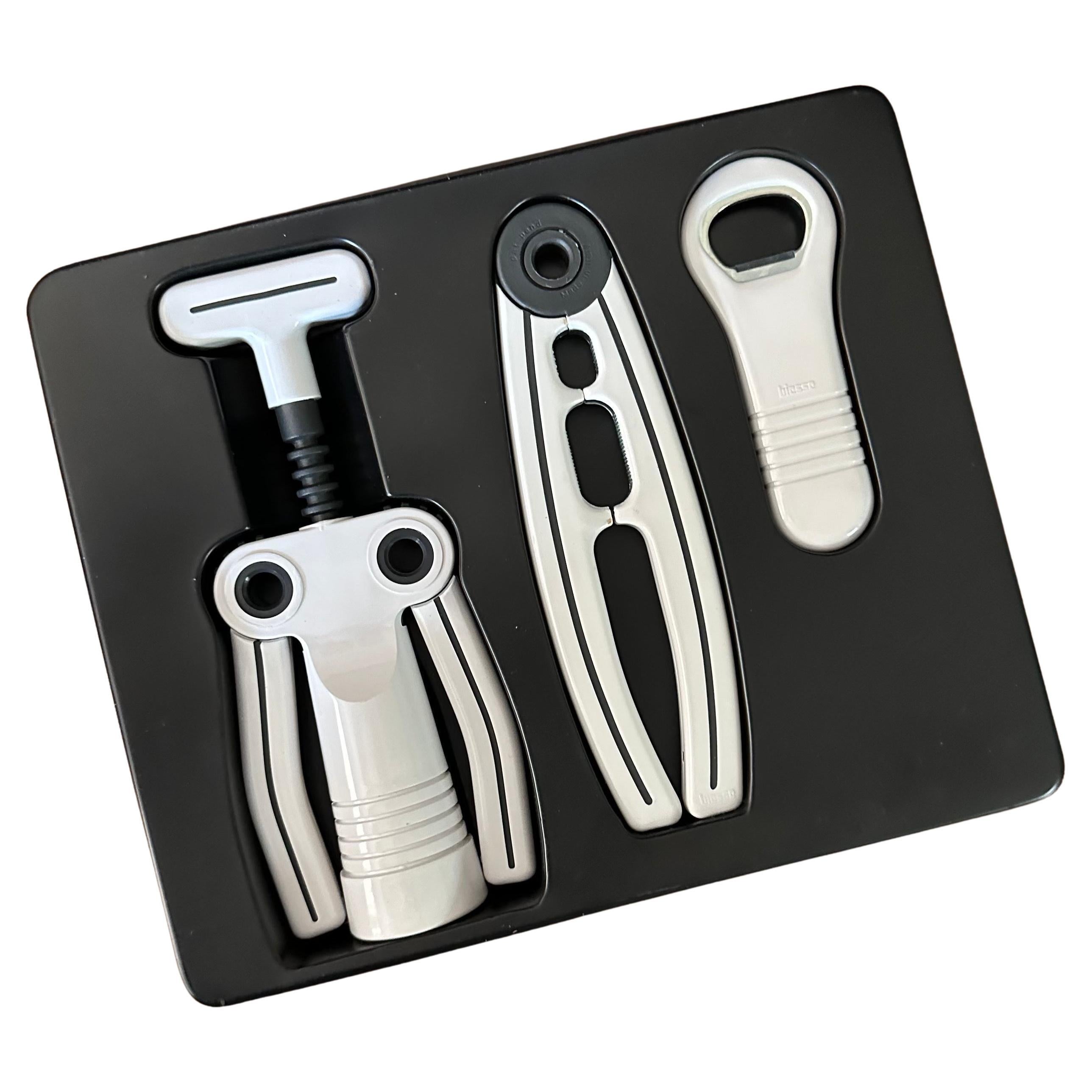 Italian Post-Modern Three Piece Bar Set by Biesse / New in Box For Sale