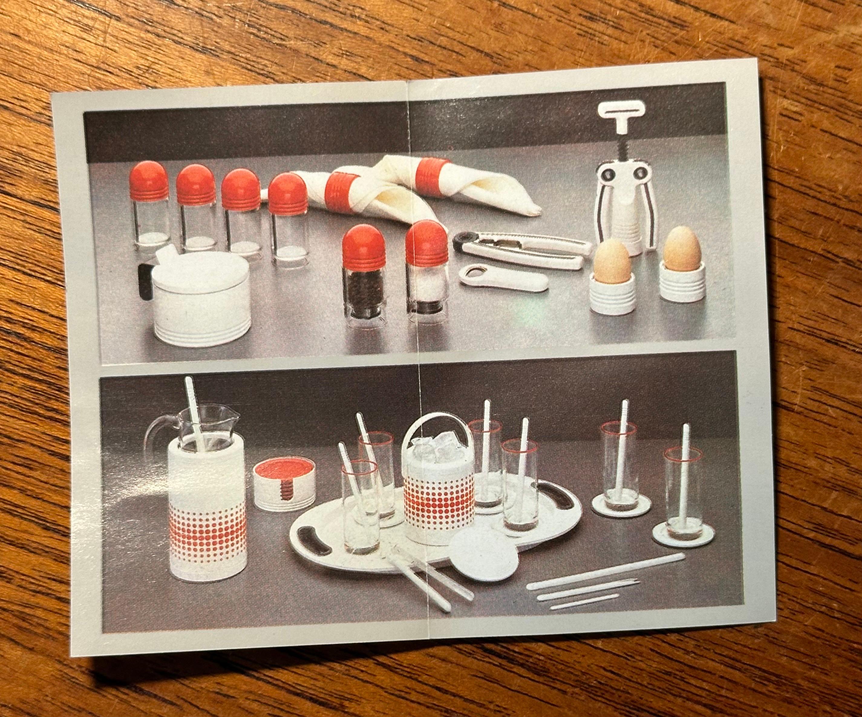 Post-Modern Three Piece Bar Set by Biesse / New in Box For Sale 3