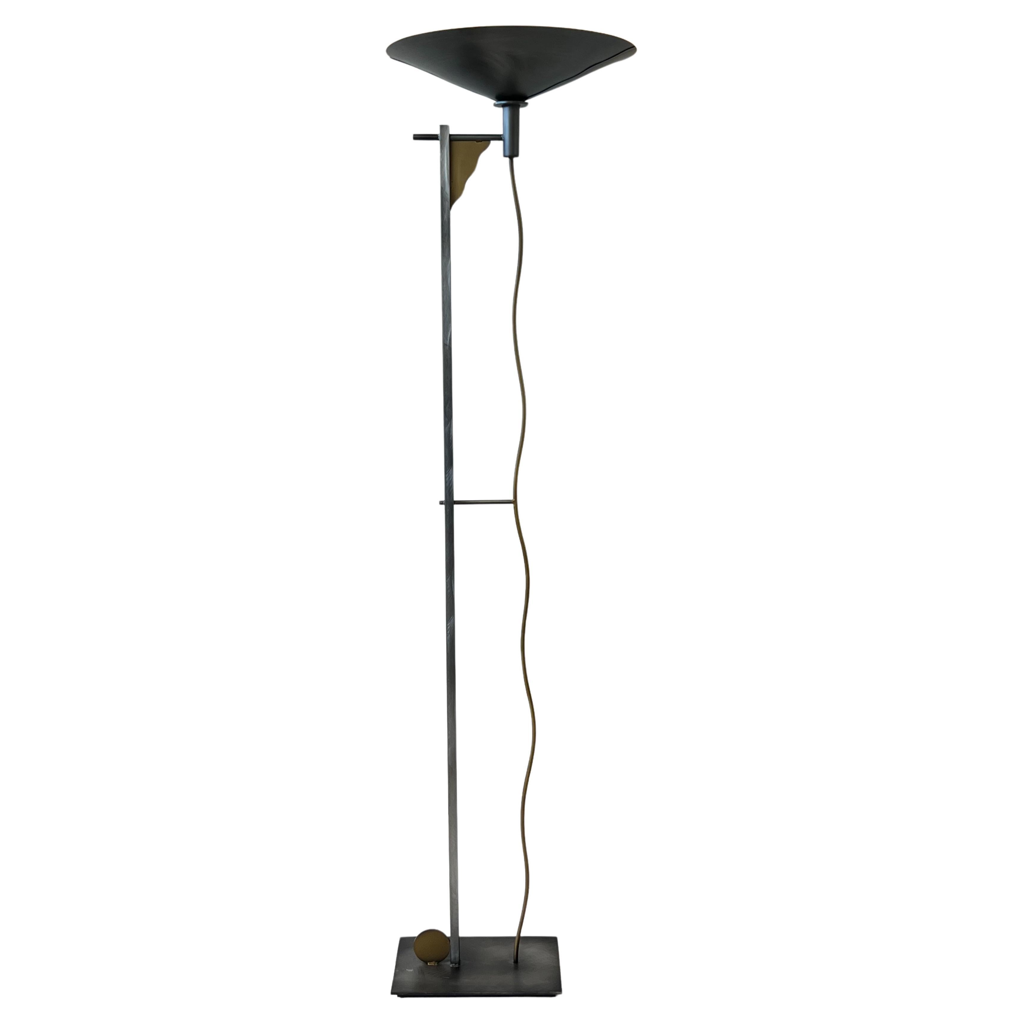Post-Modern Torchiere Floor Lamp by Kovacs