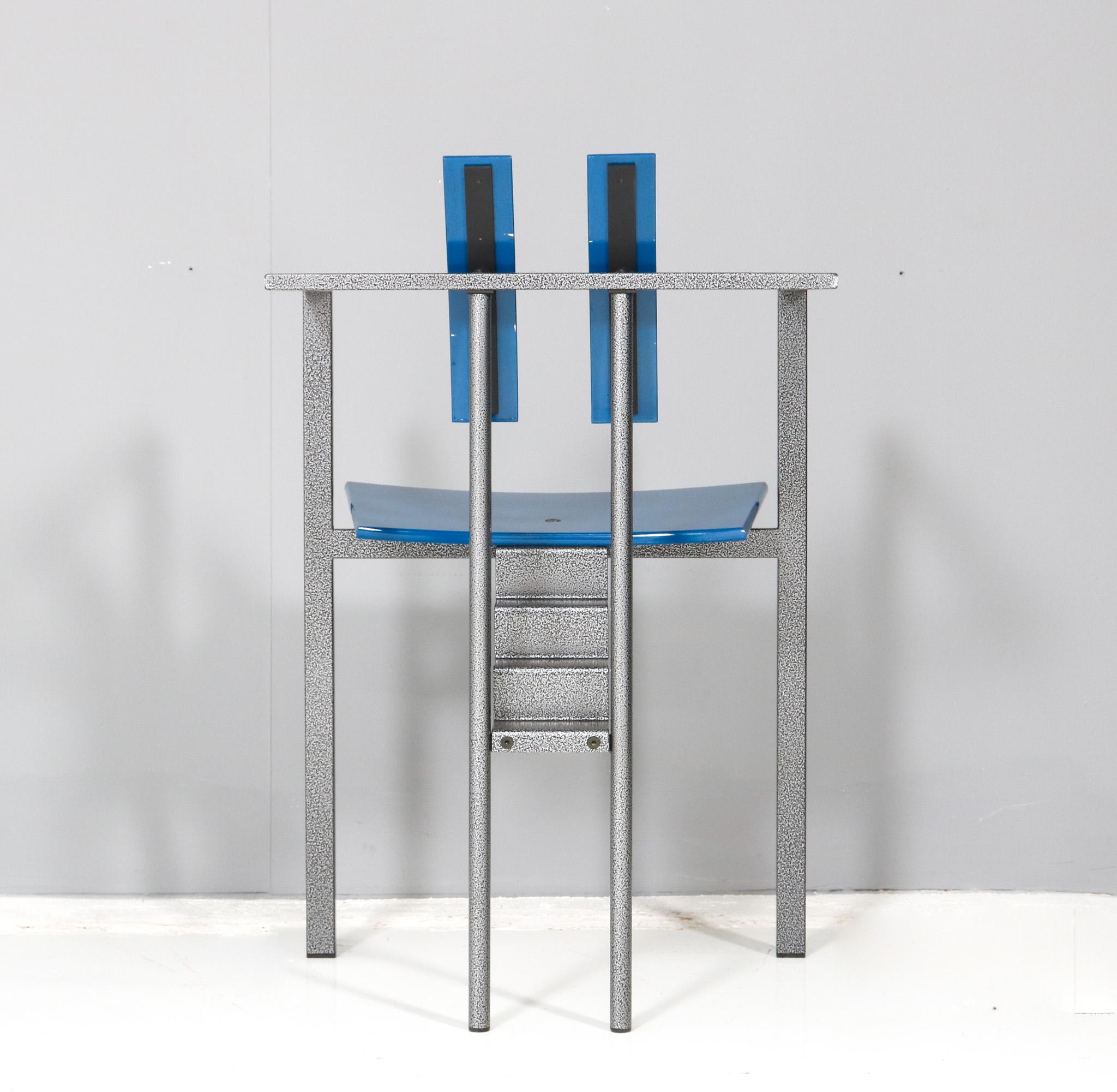 Lacquered Post-Modern Trix Armchair by Karl Friedrich Förster for KKF, 1980s For Sale