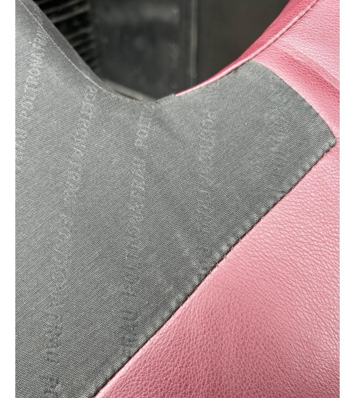 Post modern twice Leather Lounge Chair by Pierluigi Cerri Poltrona Frau For Sale 2
