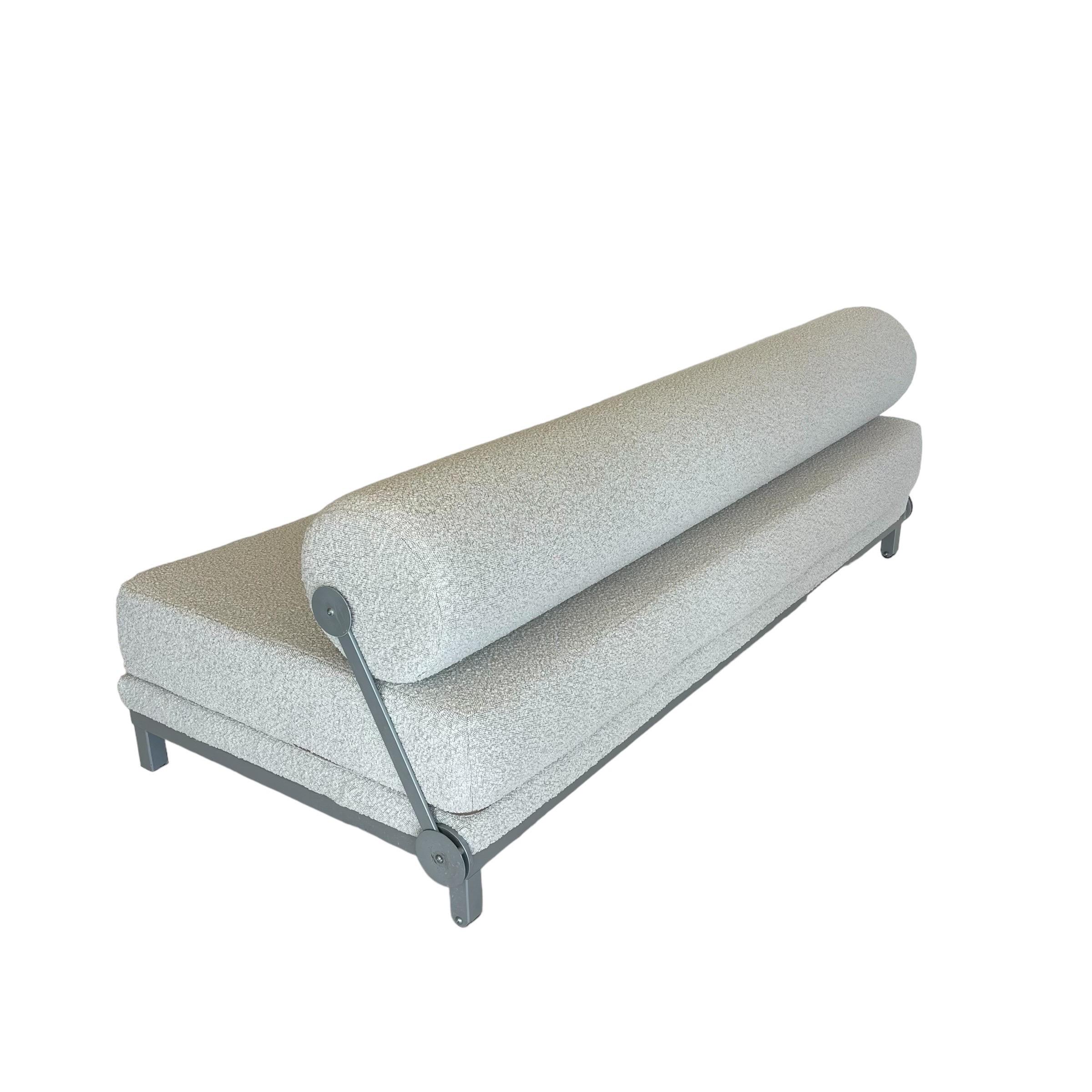 Powder-Coated Post Modern Twilight Sleeper Sofa Daybed by Softline, Denmark, 1999