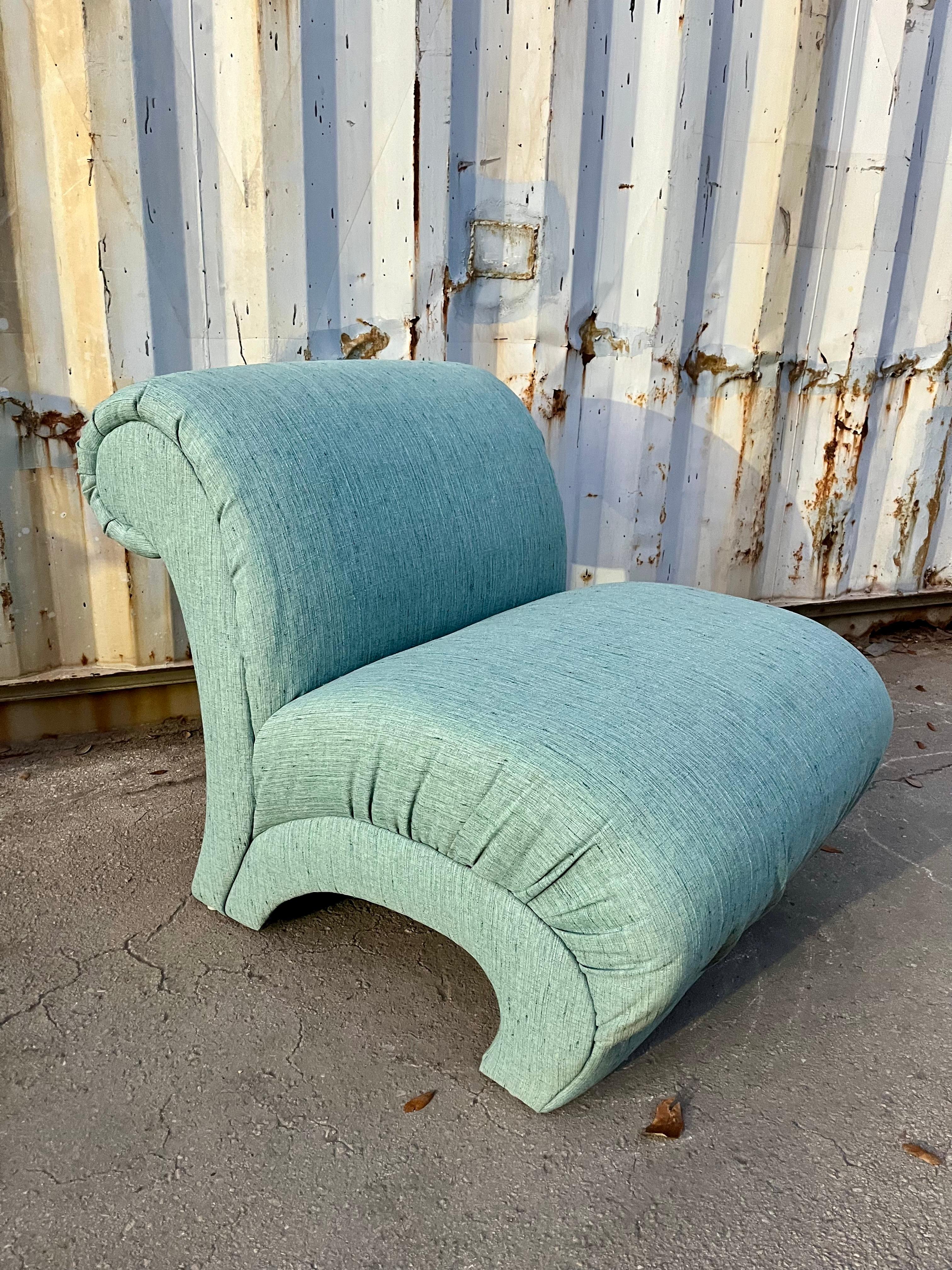 Silla tapizada Post Modern de Schweiger Industries. C Años 80 en venta 4