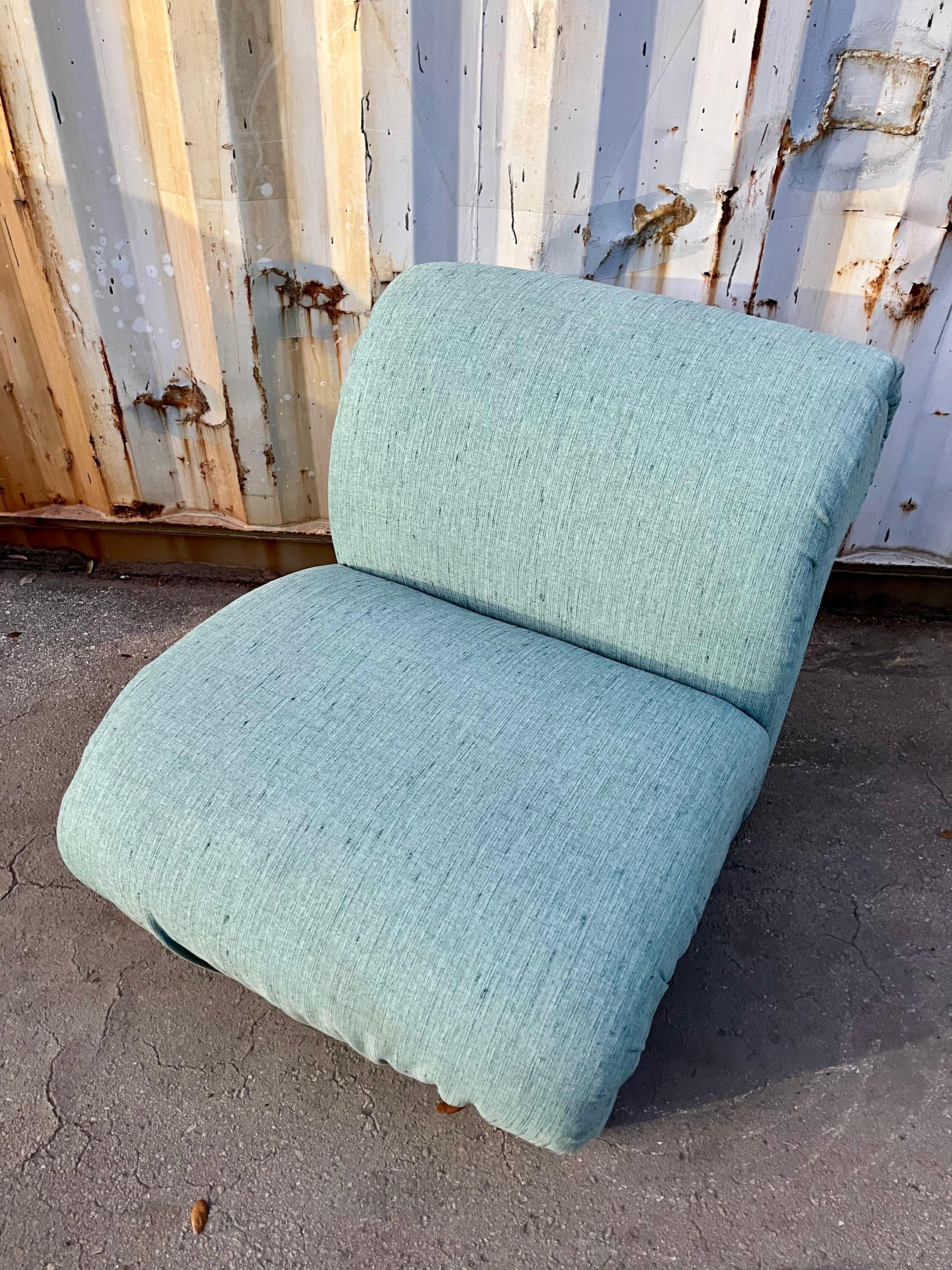 Silla tapizada Post Modern de Schweiger Industries. C Años 80 en venta 5