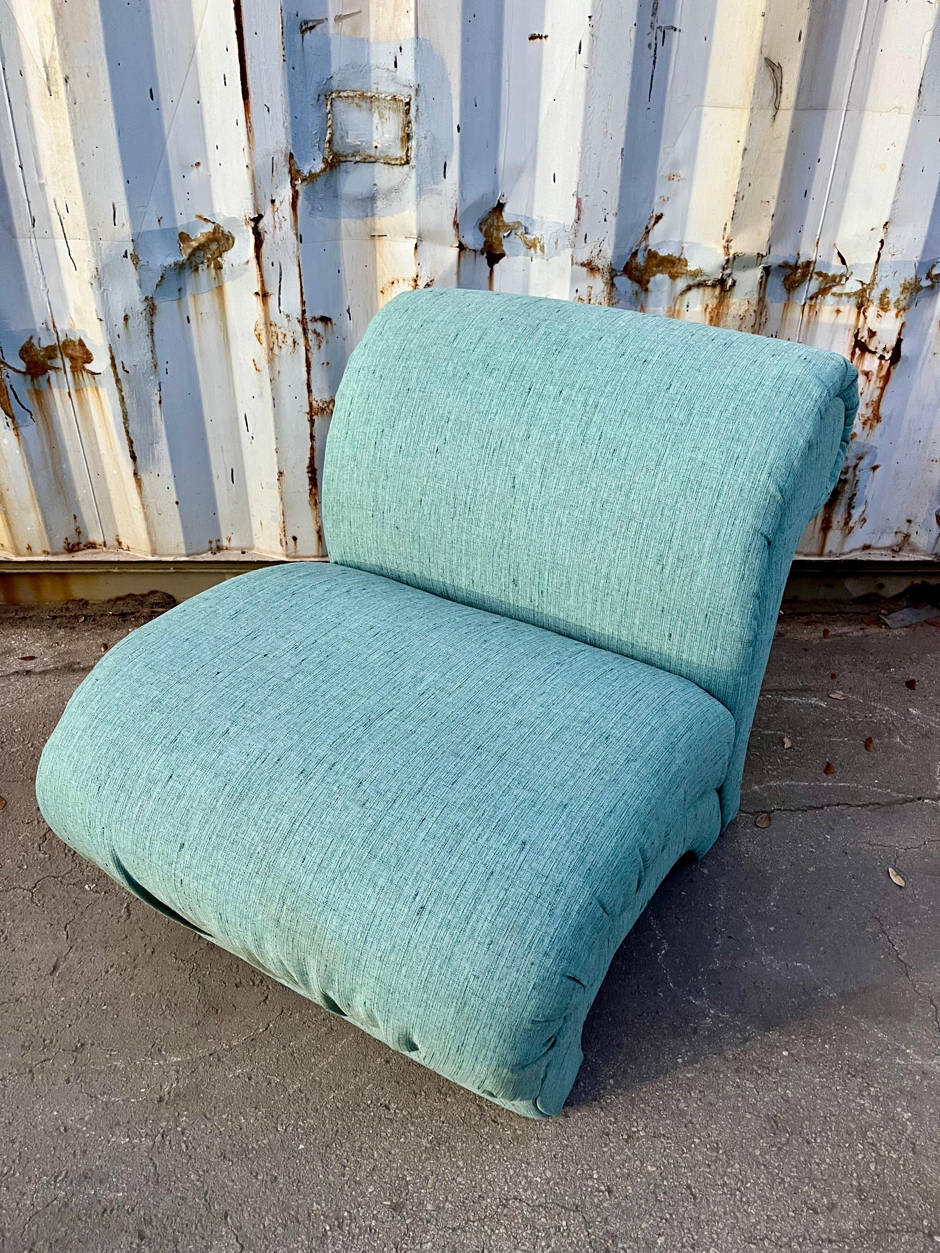 Silla tapizada Post Modern de Schweiger Industries. C Años 80 en Bueno estado para la venta en Miami, FL