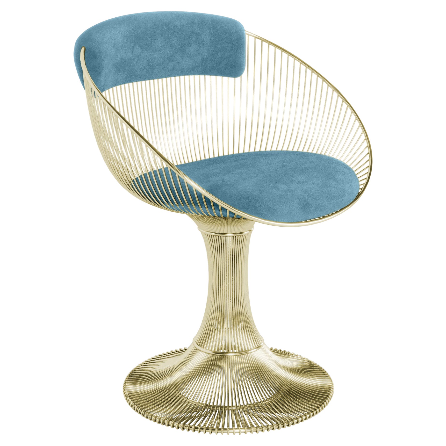 Post-Modern Upholstered Piper Chair by Draga 
Aurel For Sale