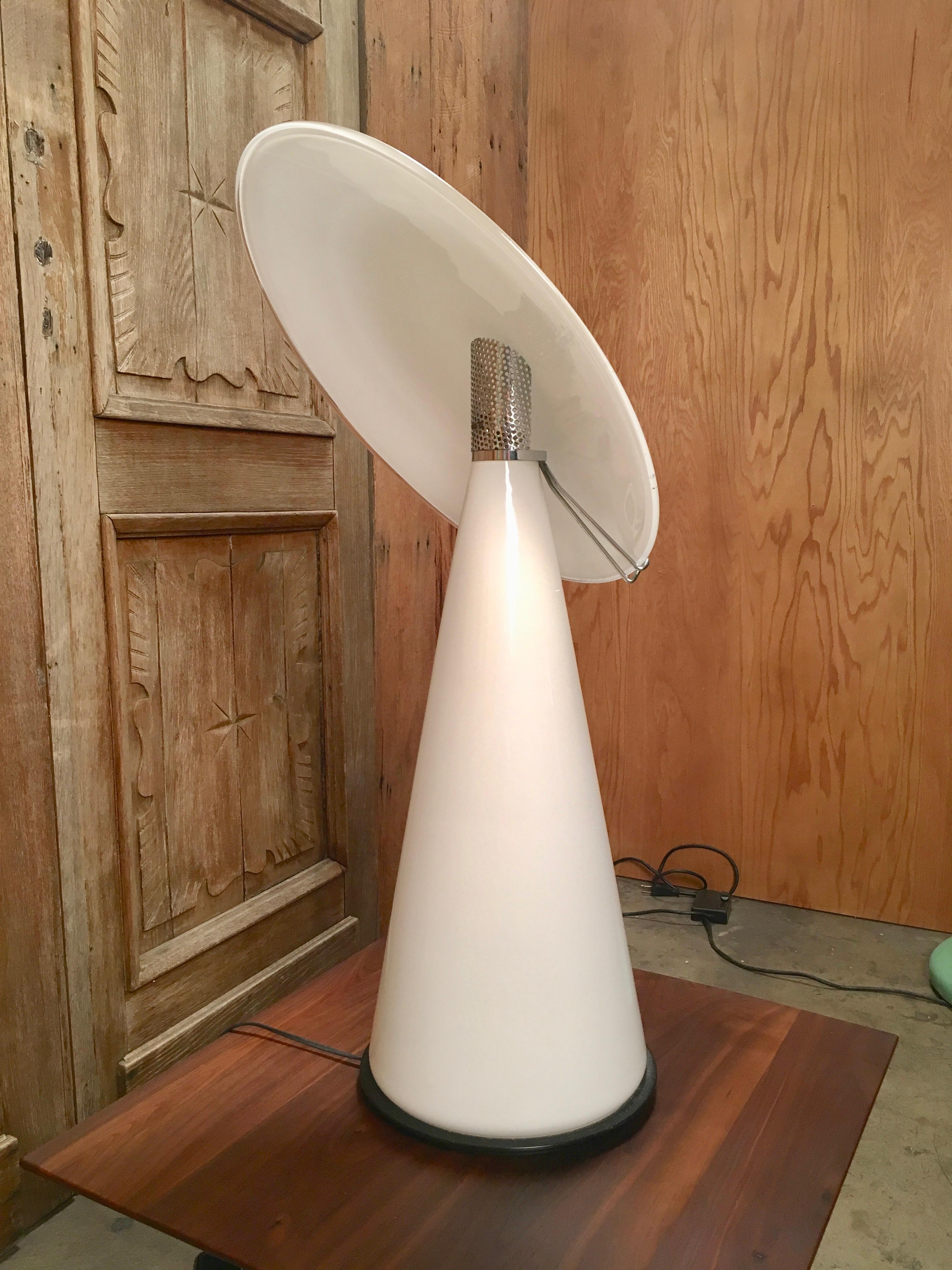 Postmodern Vistosi Table Lamp In Good Condition In Denton, TX