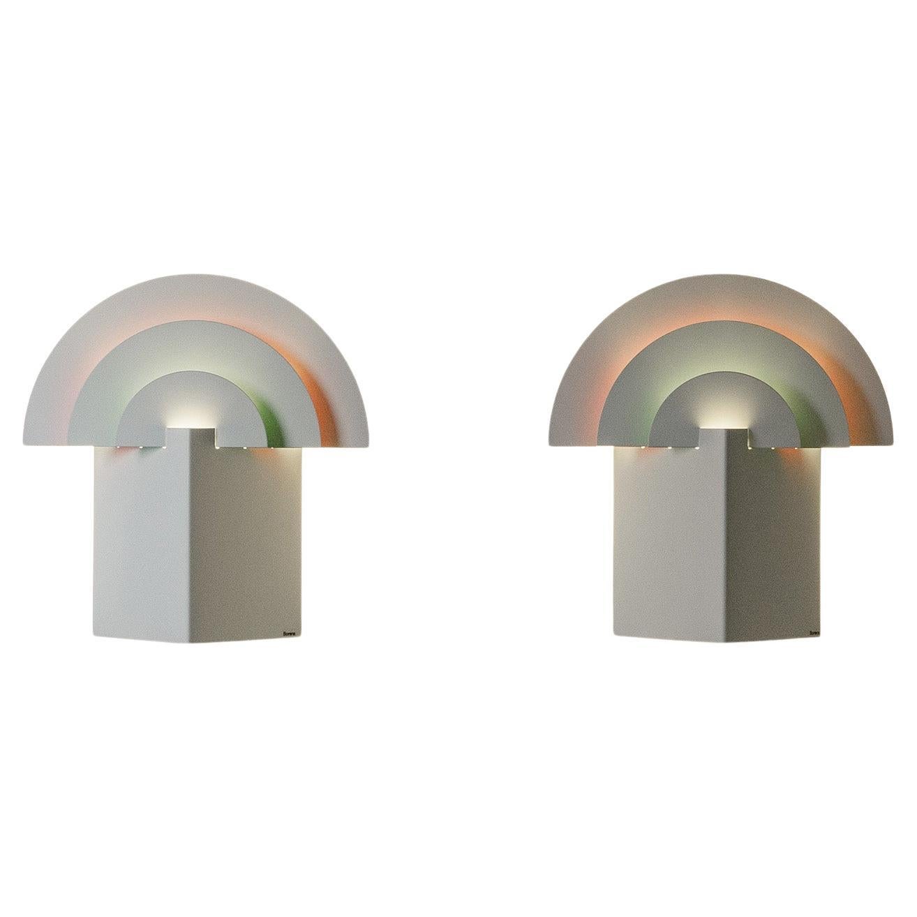 Post-Modern Wall Lights by Boréns, circa 1980 For Sale