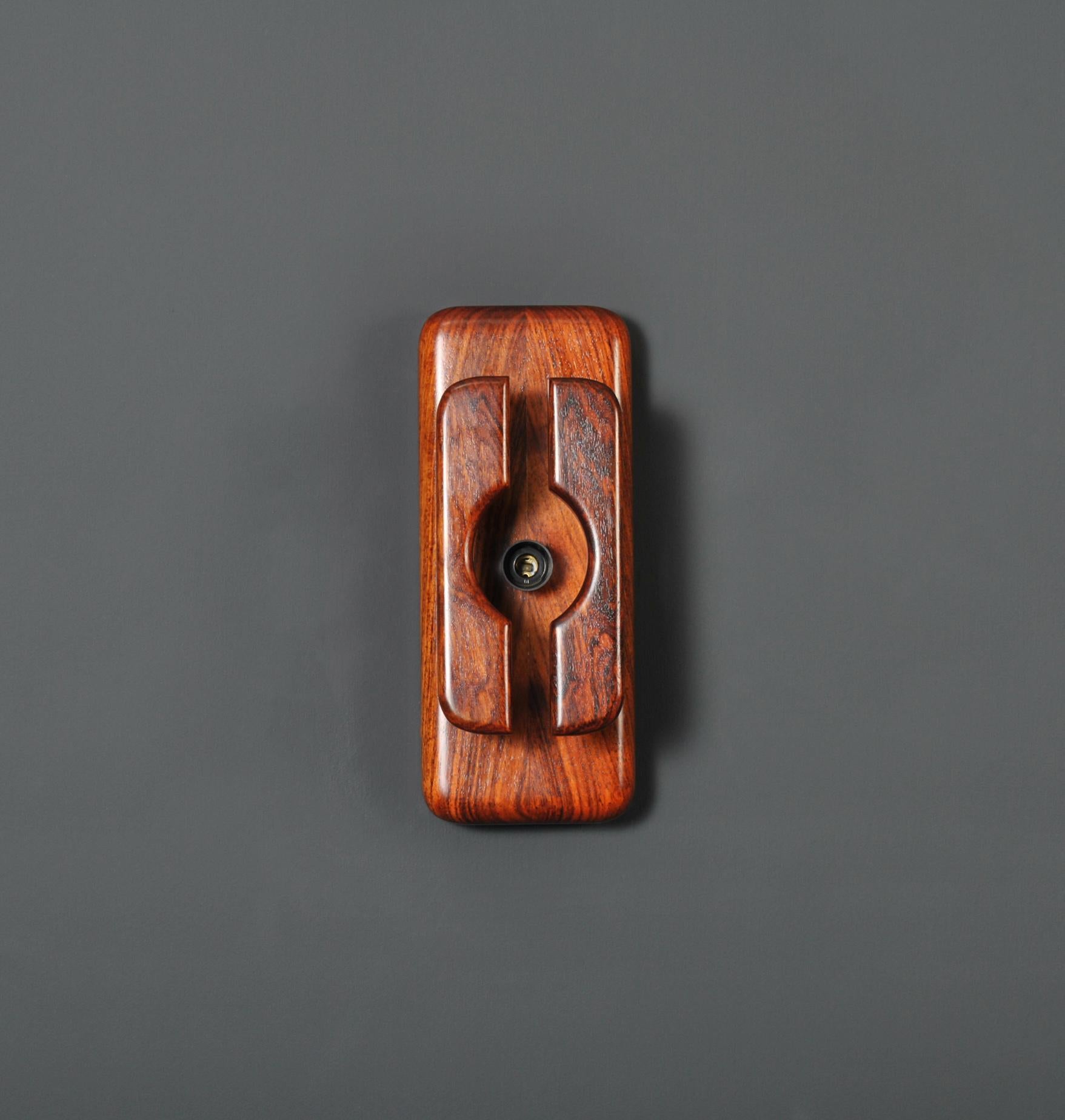 Hardwood Post-Modern Wall lights