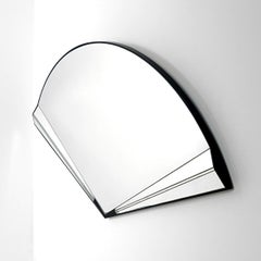 Post-Modern Wall Mirror in the Shape of a Handheld Fan