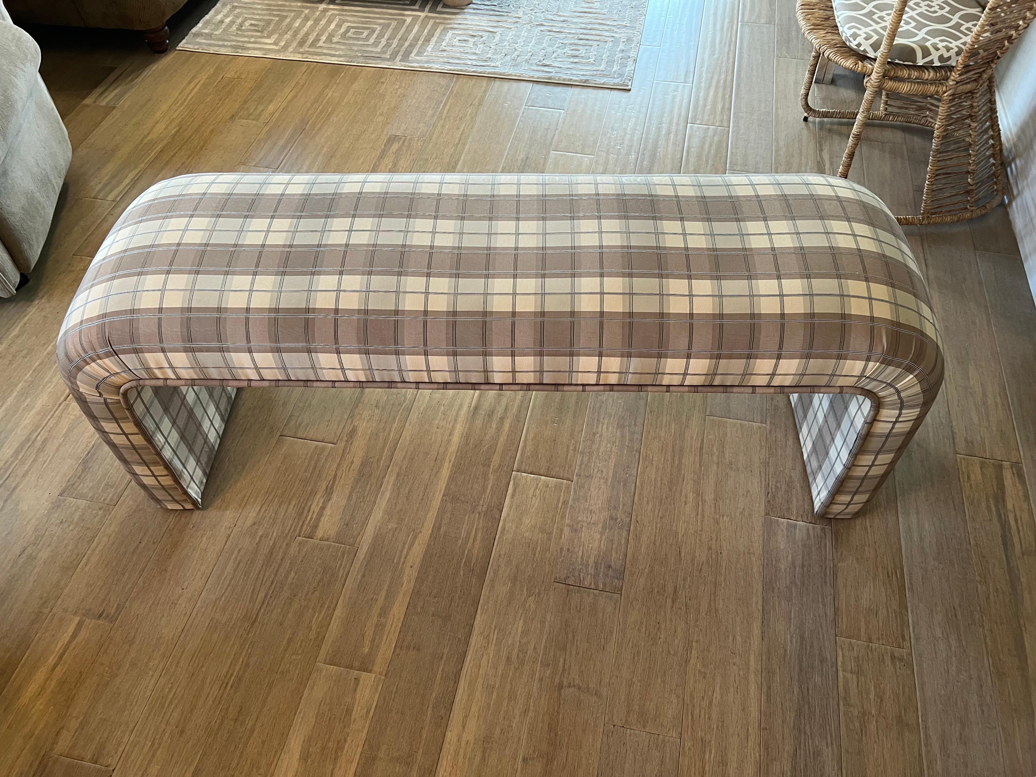 Post Modern Waterfall Bench For Sale 6