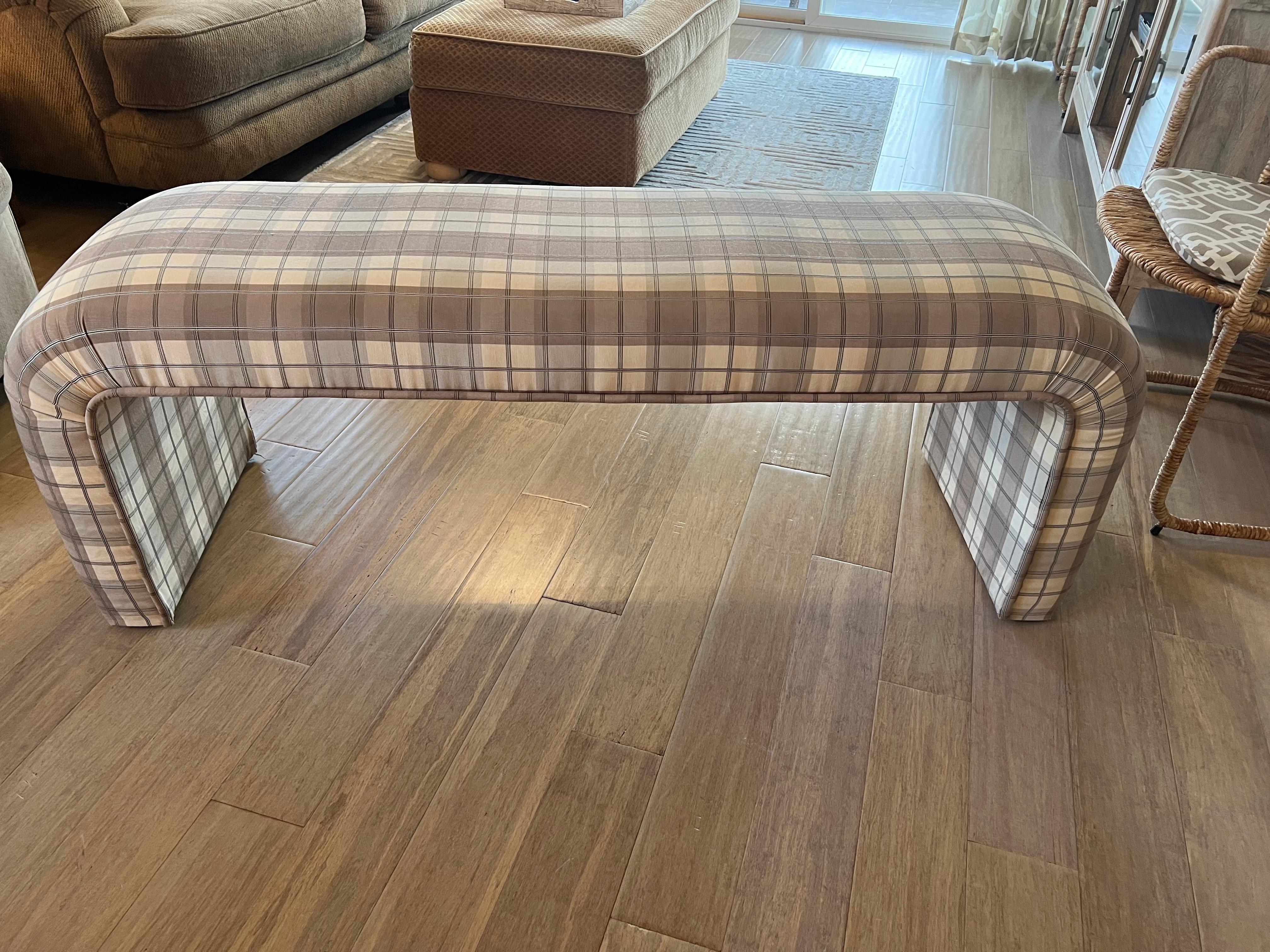 Post Modern Waterfall Bench For Sale 2