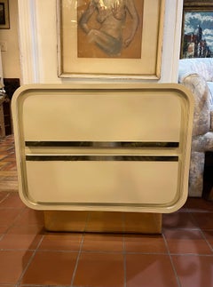 Post Modern Waterfall Nightstand