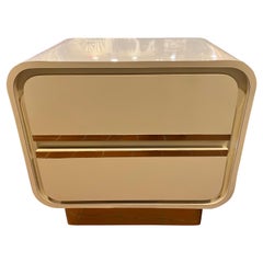 Post Modern Waterfall Nightstand