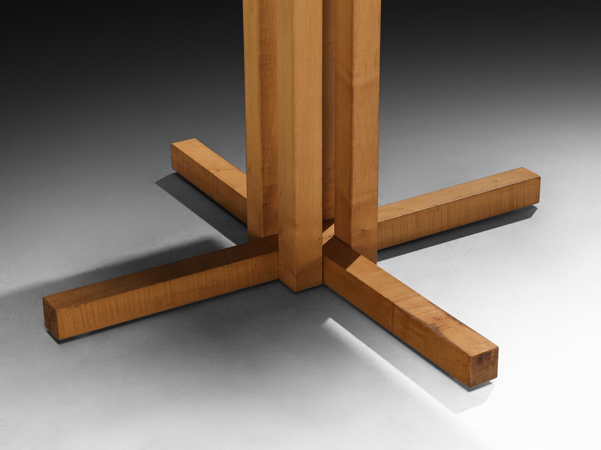 Ensemble de salle à manger post-moderne Willem Noyons avec table et chaises en Wood en vente 4