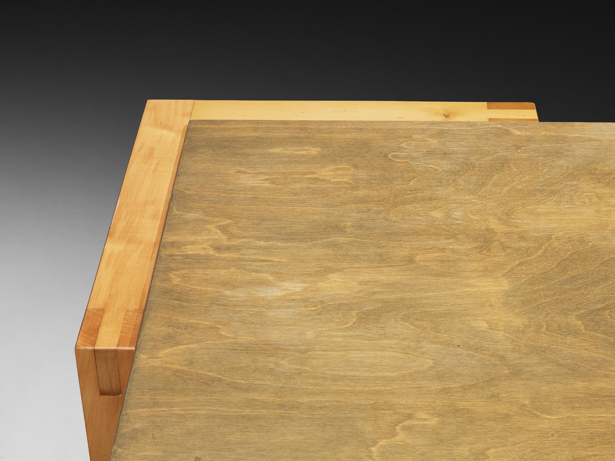 Ensemble de salle à manger post-moderne Willem Noyons avec table et chaises en Wood en vente 1