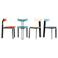 Chaises de salle à manger Zeta post-modernes de Martin Haksteen pour Harvink, Pays-Bas