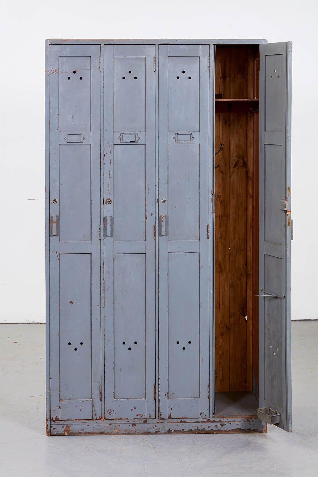 wooden lockers for sale