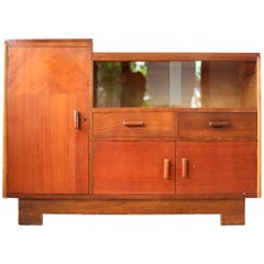 Post-War Art Deco Mahogany Sideboard  by Duros