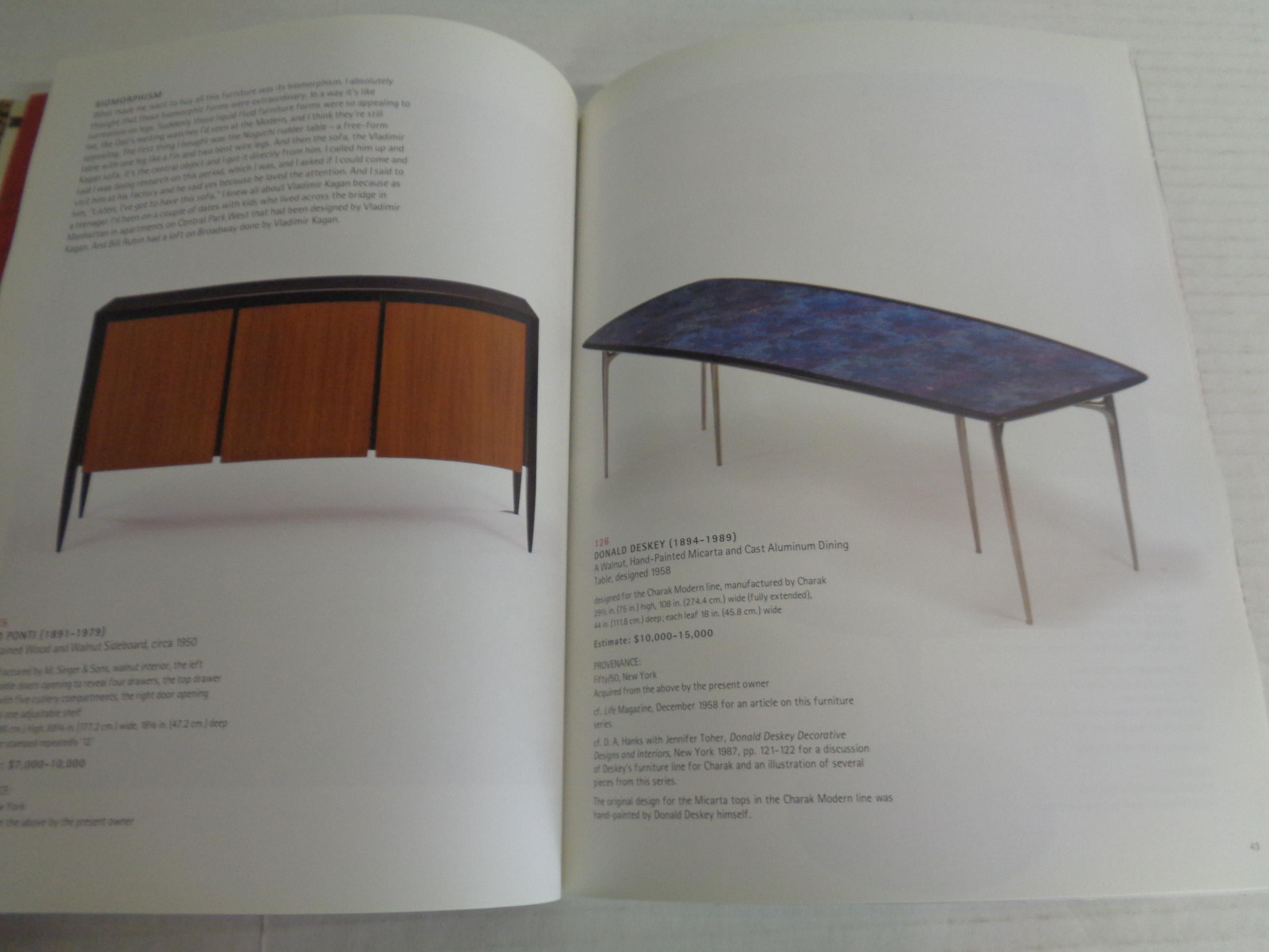Post War & Contemporary Art Design, Barbara Jakobson Collection, 2005 Christie's For Sale 5