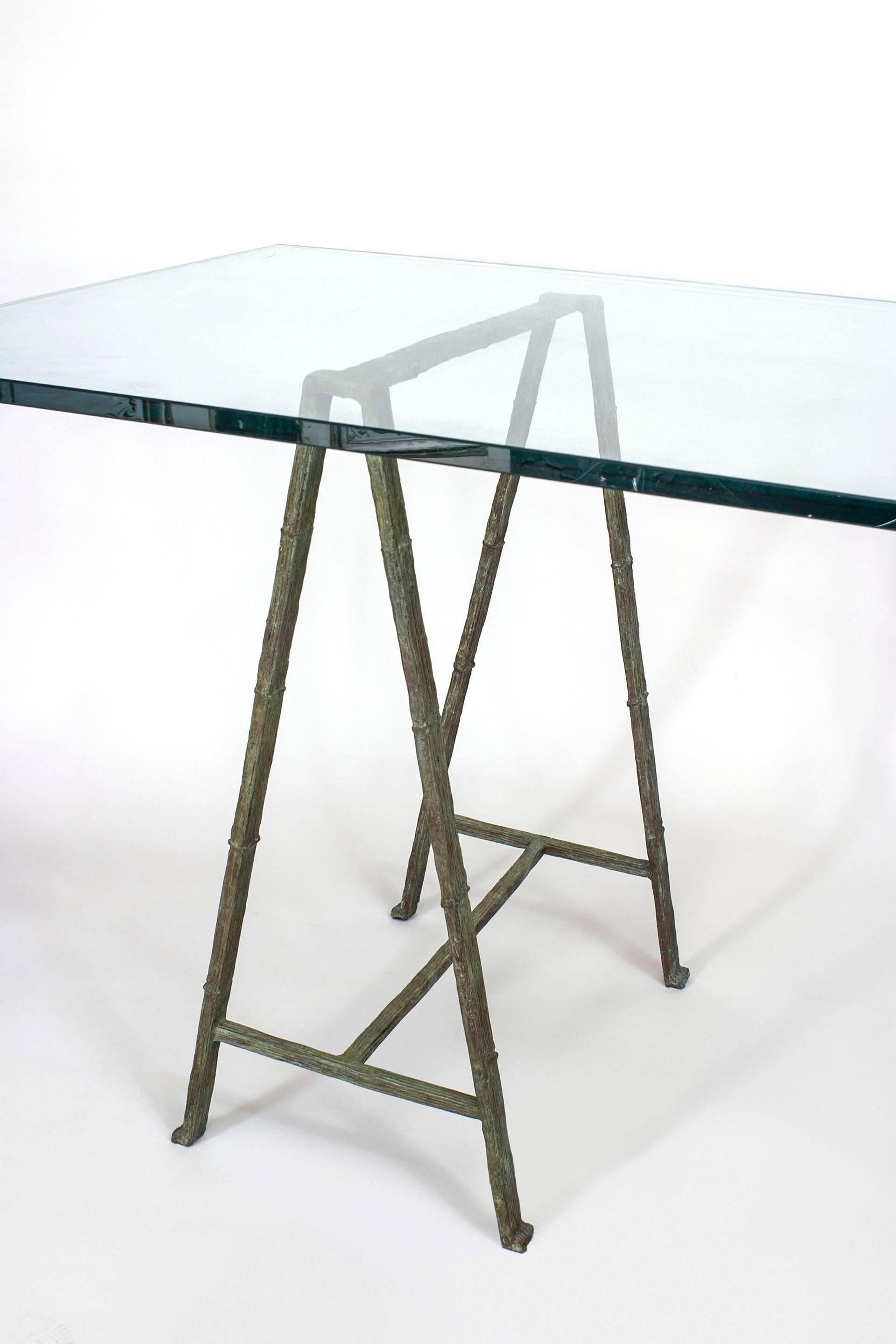 freedom glass desk