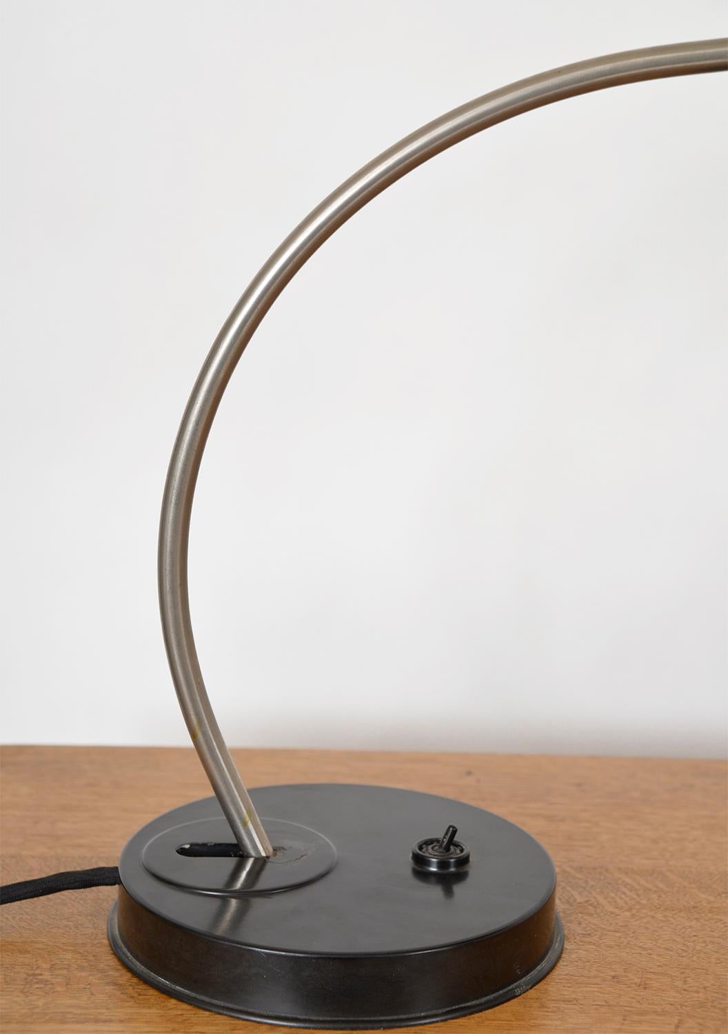 Post-War Helion Bakelite Desk Task Lamp East German Industrial 1950s MidCentury  For Sale 8