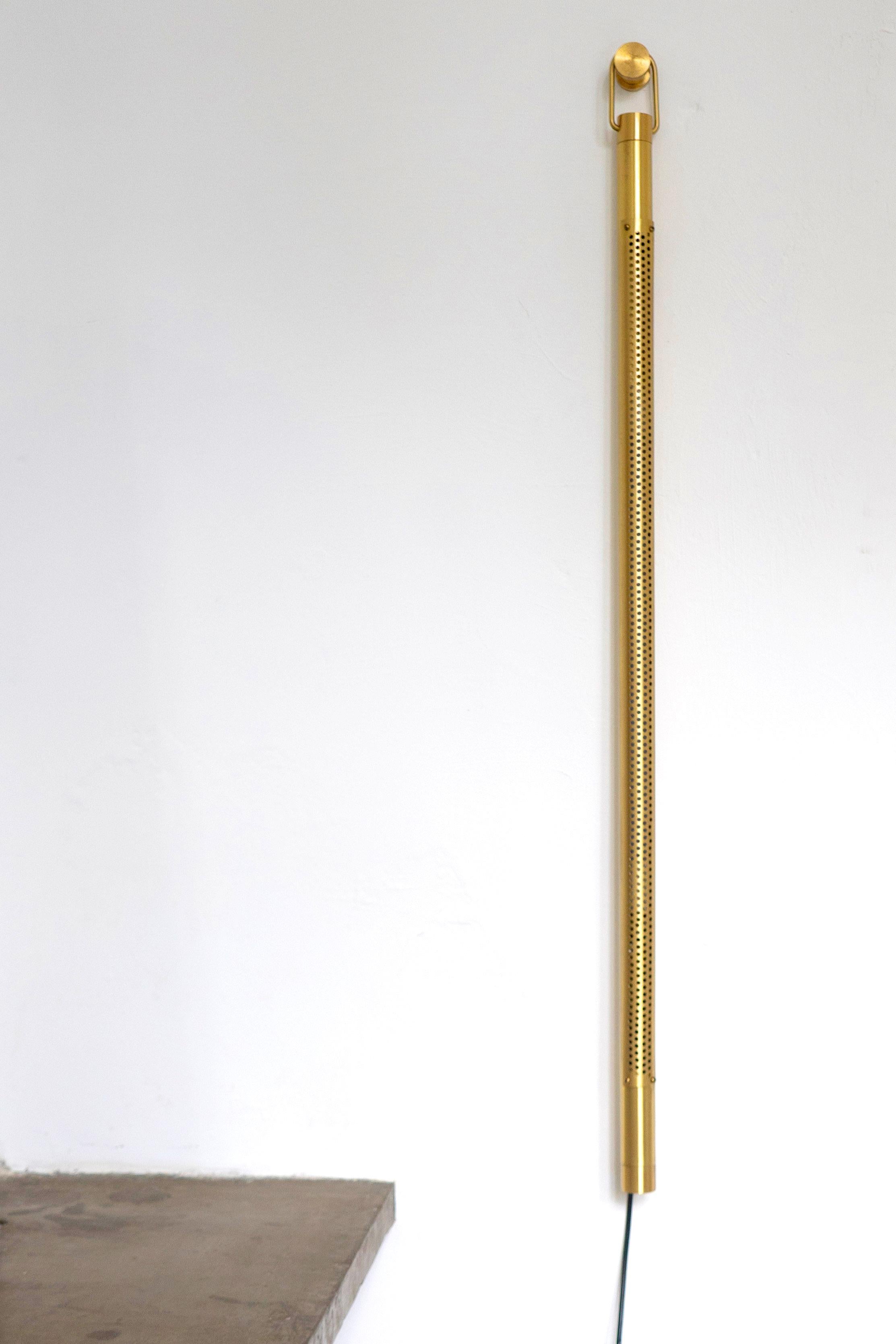 Stainless Steel Postal lamp by Gabriel Freitas For Sale