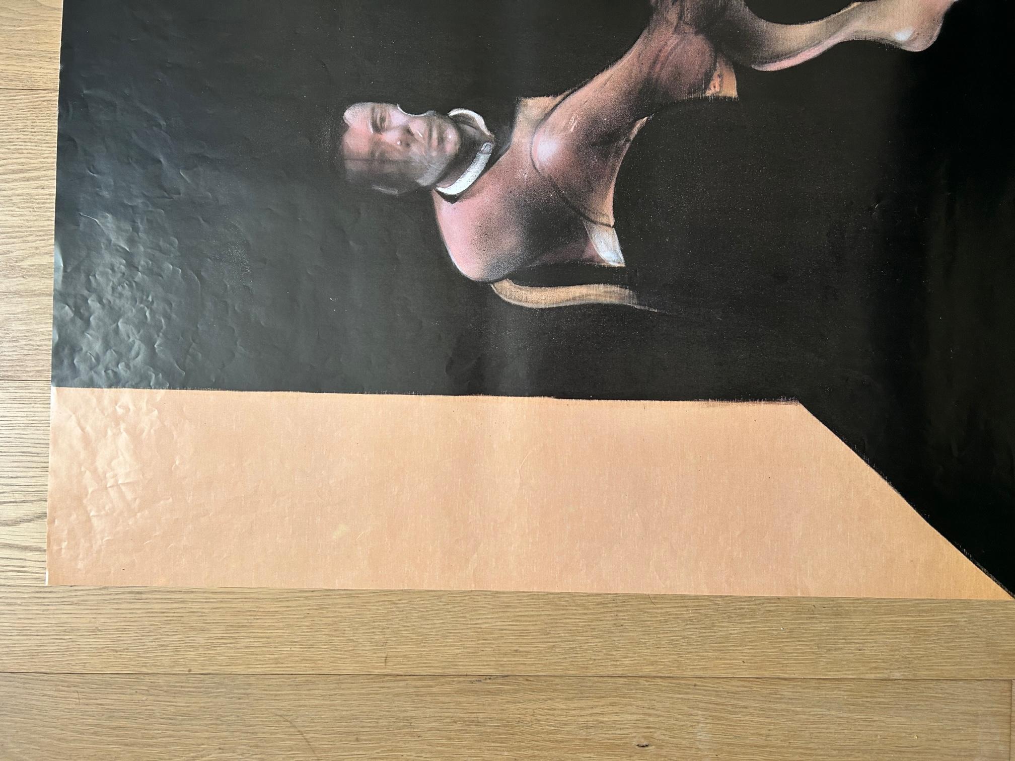 Plakat für Francis Bacons erstes russisches Ausstellungsplakat im Zustand „Gut“ im Angebot in Pewsey, GB