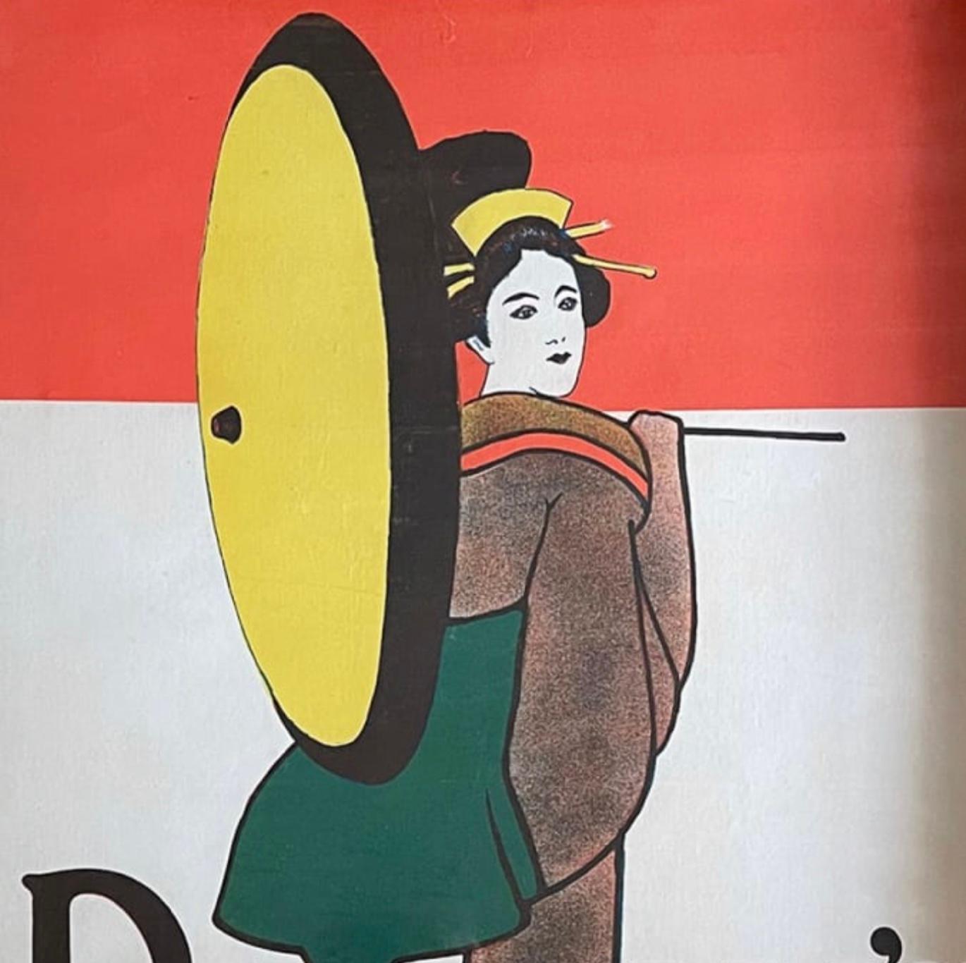 Late 19th Century Poster for Production of 'The Geisha' at Dalys’s Theatre For Sale