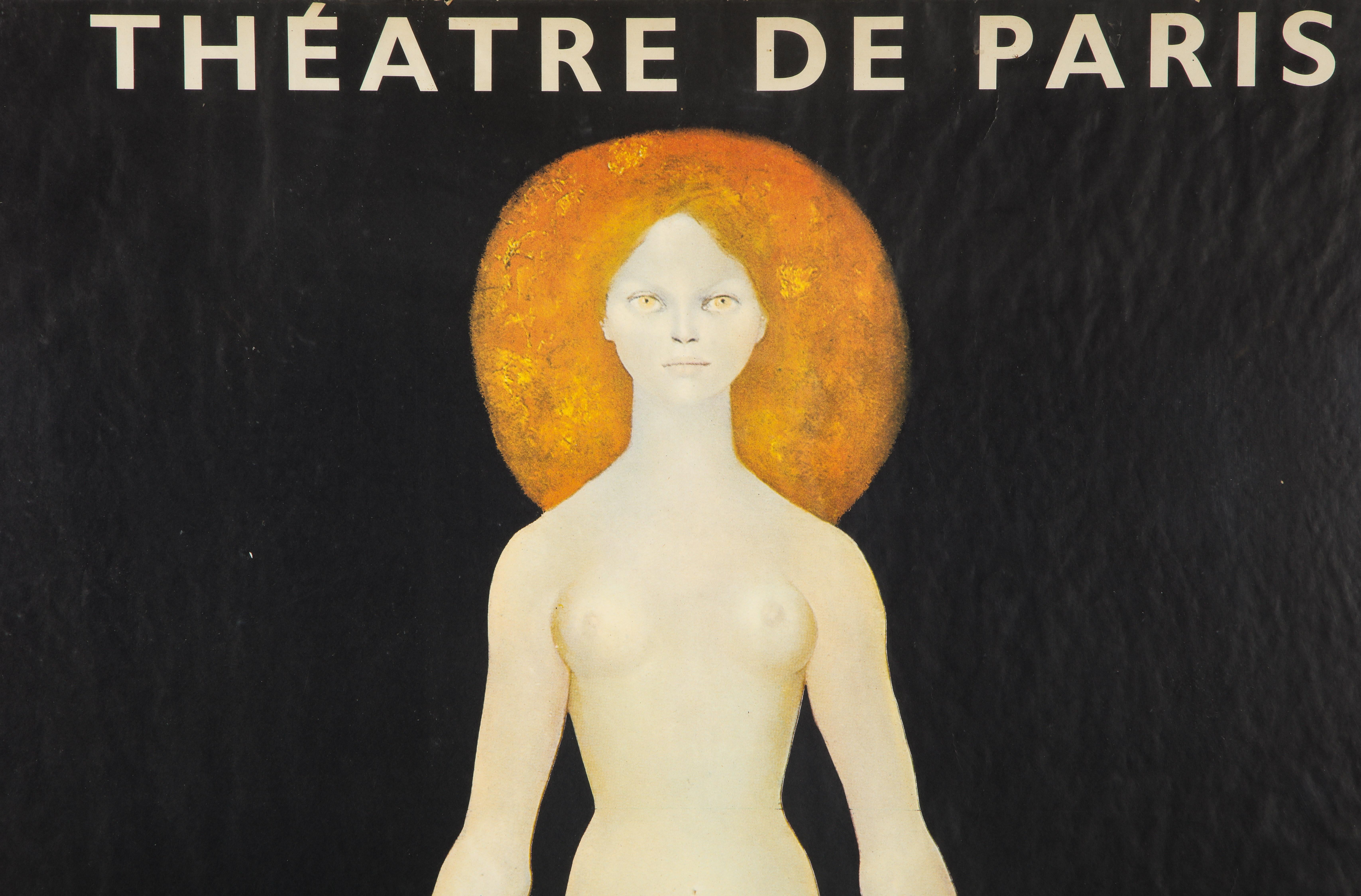 Modern Poster for Theatre De Paris / Le Concile d'Amour after Leonor Fini